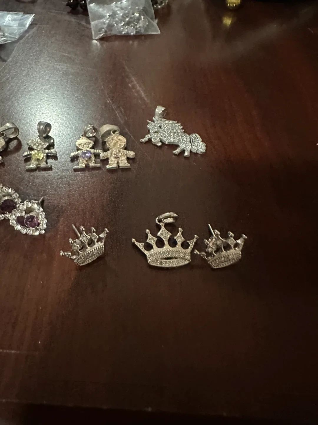 Assorted Silver Pendants and Earrings image indicator(2)