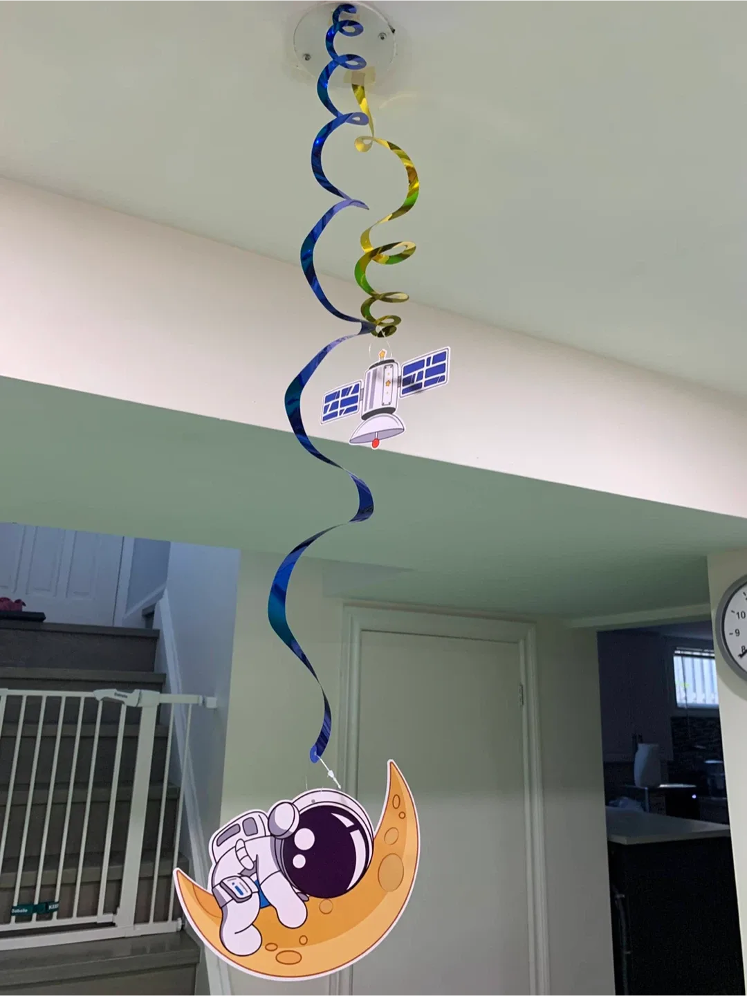 Space Theme table cloth, cupcake and dessert cup toppers image indicator(3)