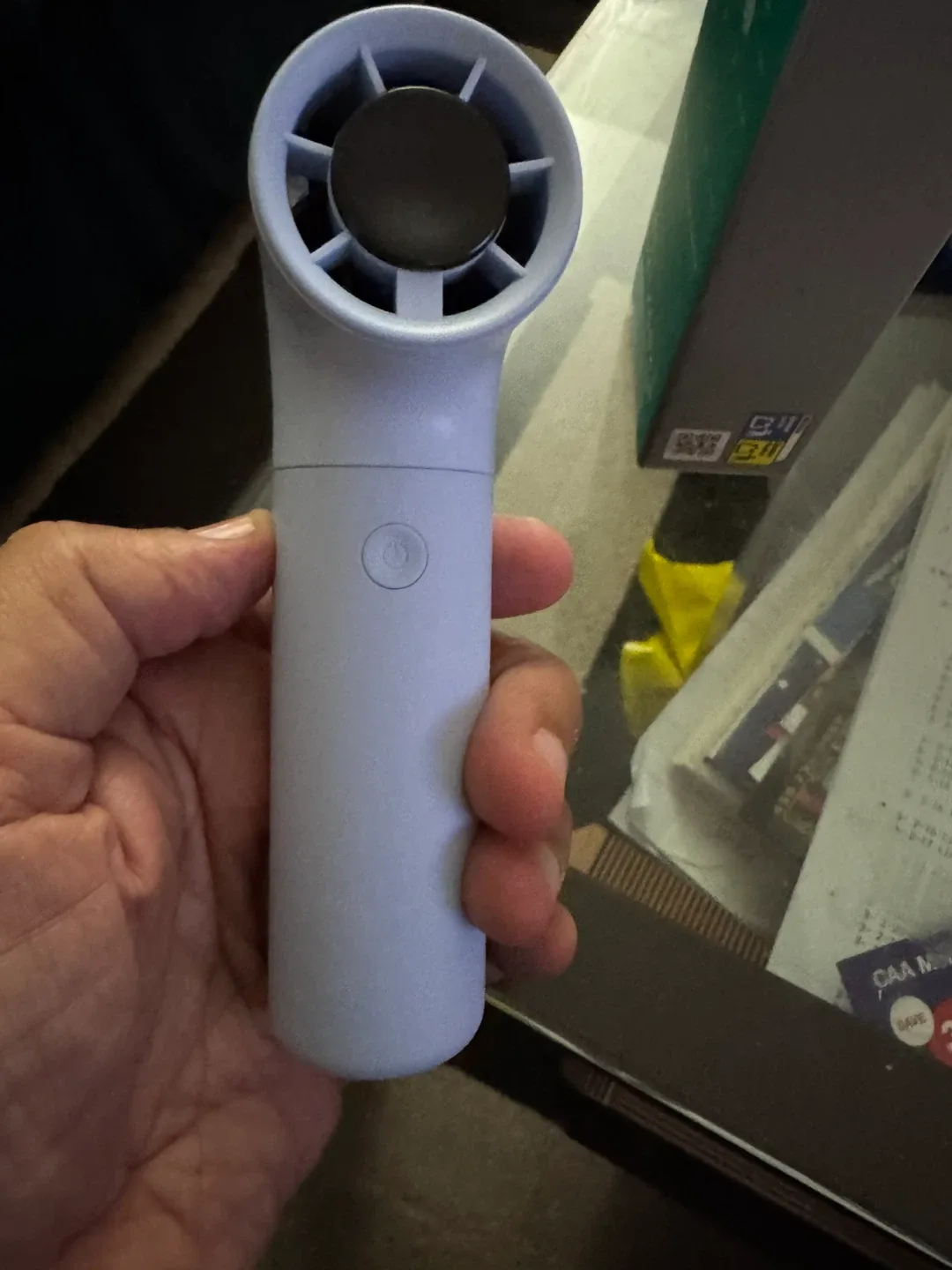 Aeecooly Handheld High-Speed Fan - Aero 3500mAh image indicator(4)