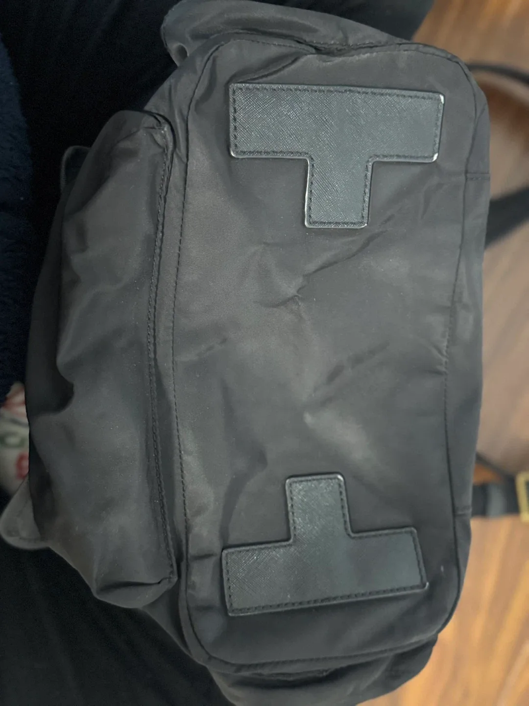 Tory Burch Black Nylon Backpack image indicator(5)