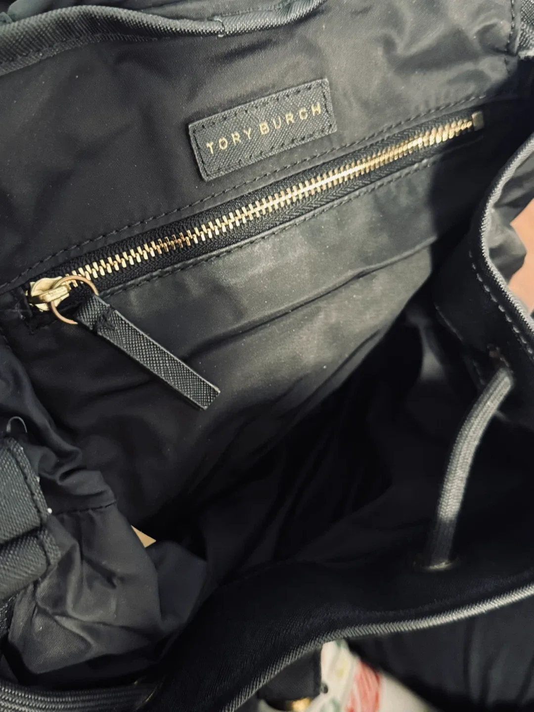 Tory Burch Black Nylon Backpack image indicator(4)