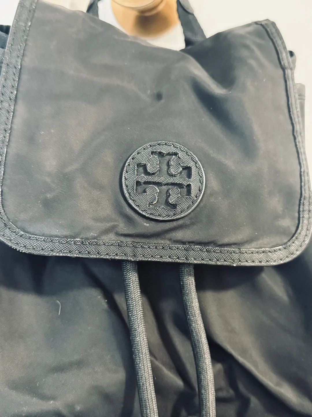 Tory Burch Black Nylon Backpack image indicator(3)