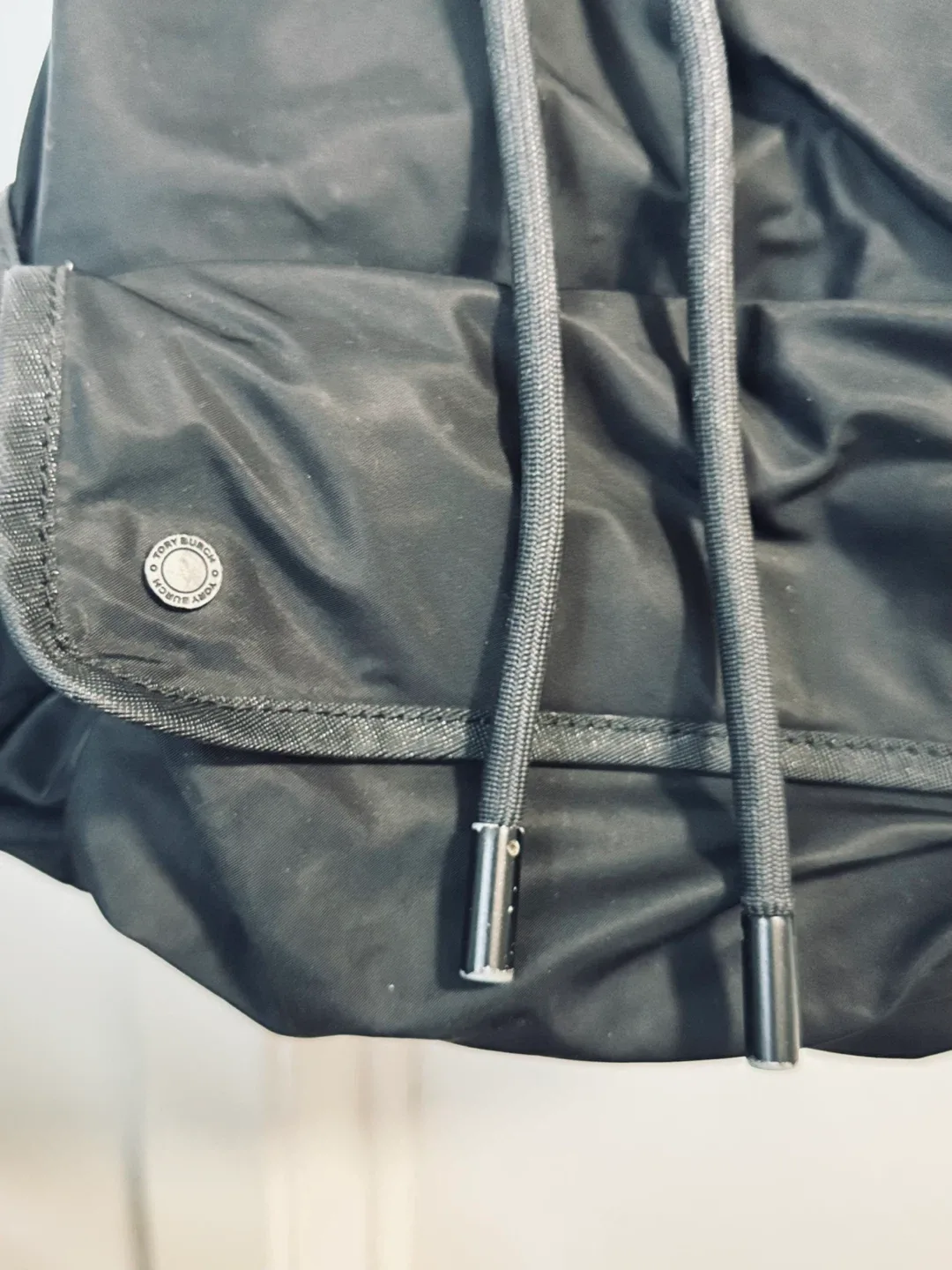 Tory Burch Black Nylon Backpack image indicator(2)