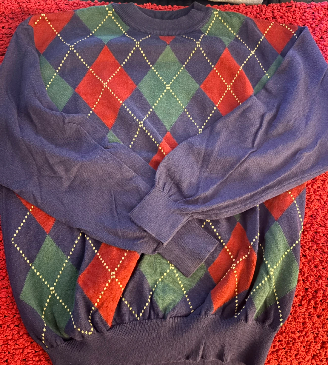 United Colors of Benetton Argyle Sweater