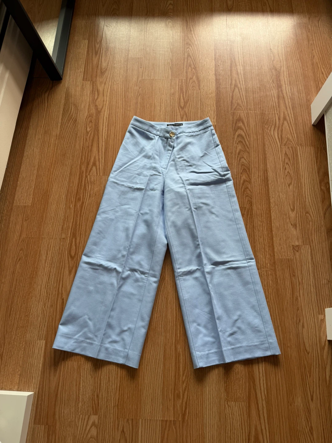 Zara Wide Leg Cropped Pants - Size XS - photo 2