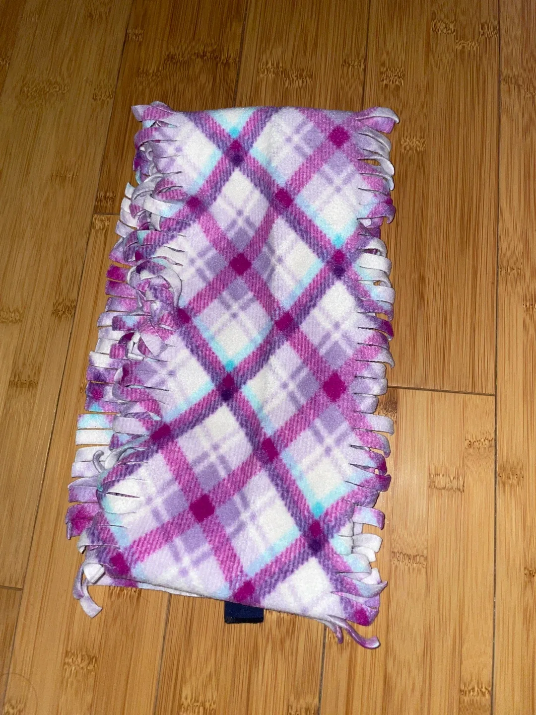 Gap Kids Plaid Fleece Scarf image indicator(2)