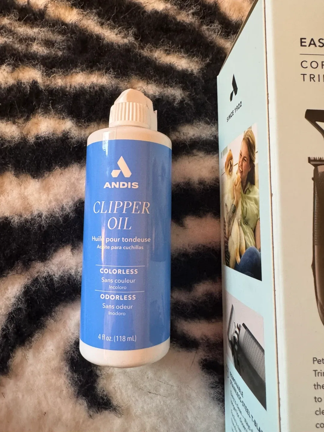 Andis EasyTrim Cordless Pet Trimmer - New