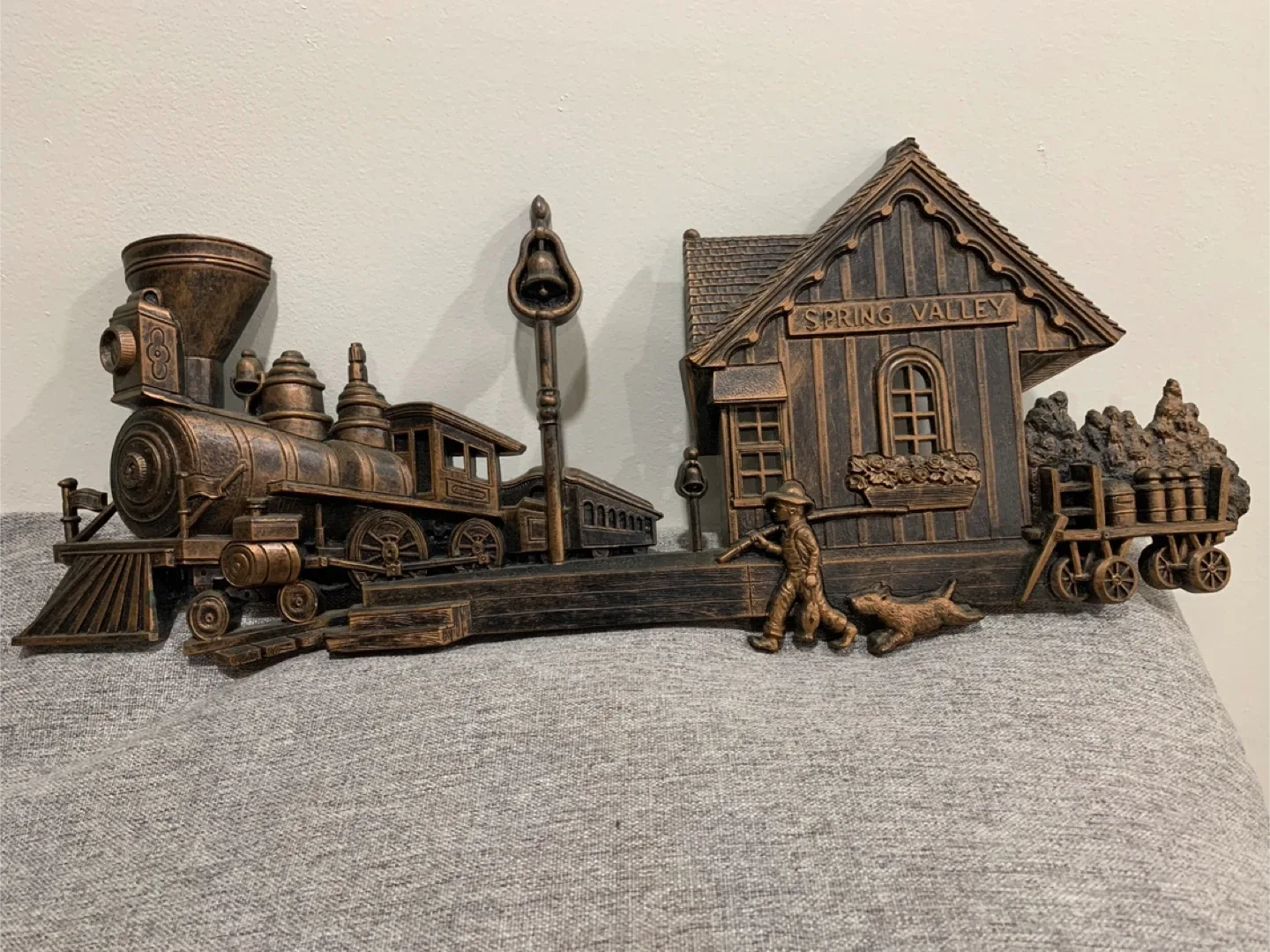 Spring Valley Train & Station Wall Decor