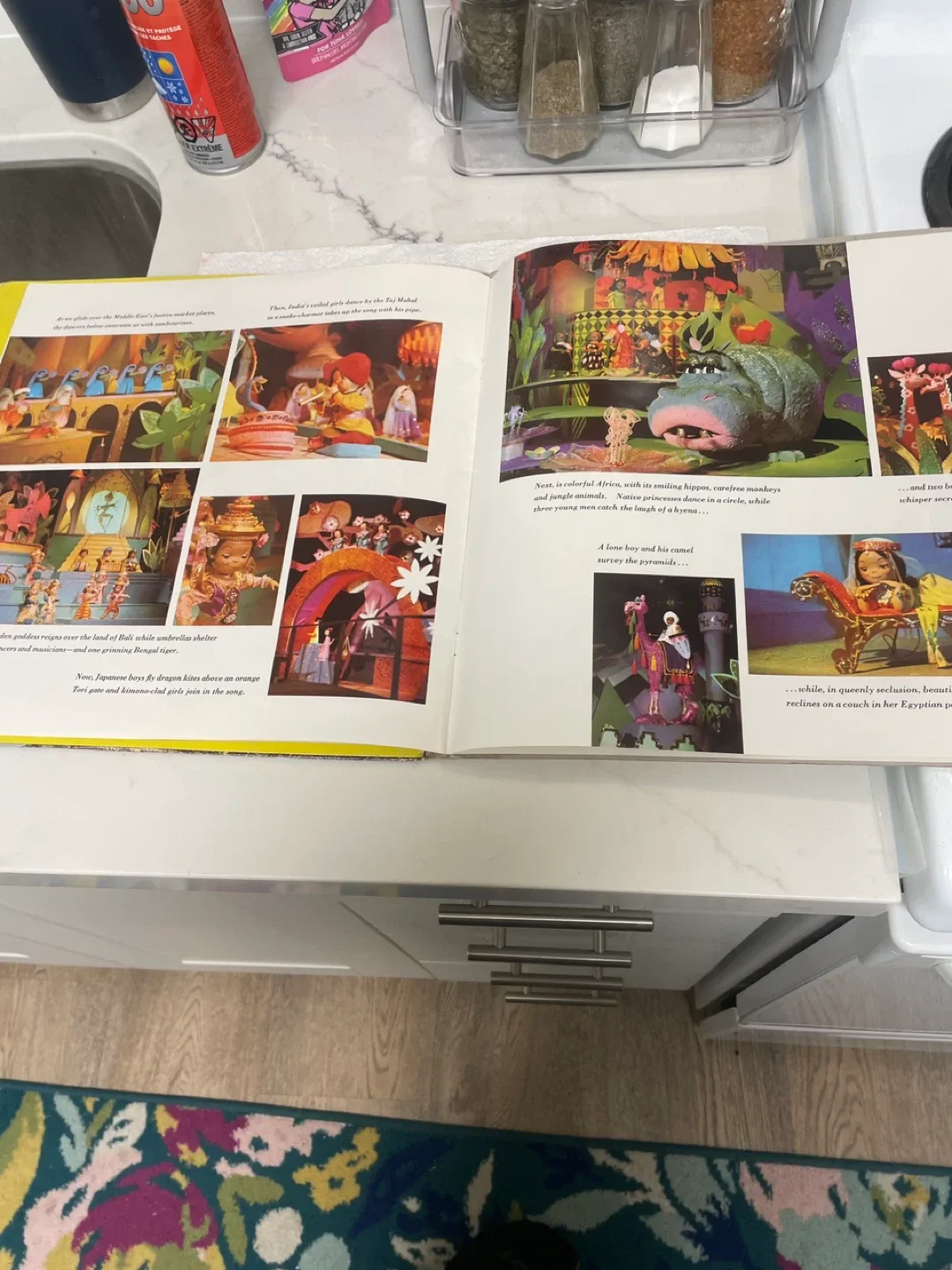 Walt Disney It's a Small World Book & Record image indicator(7)