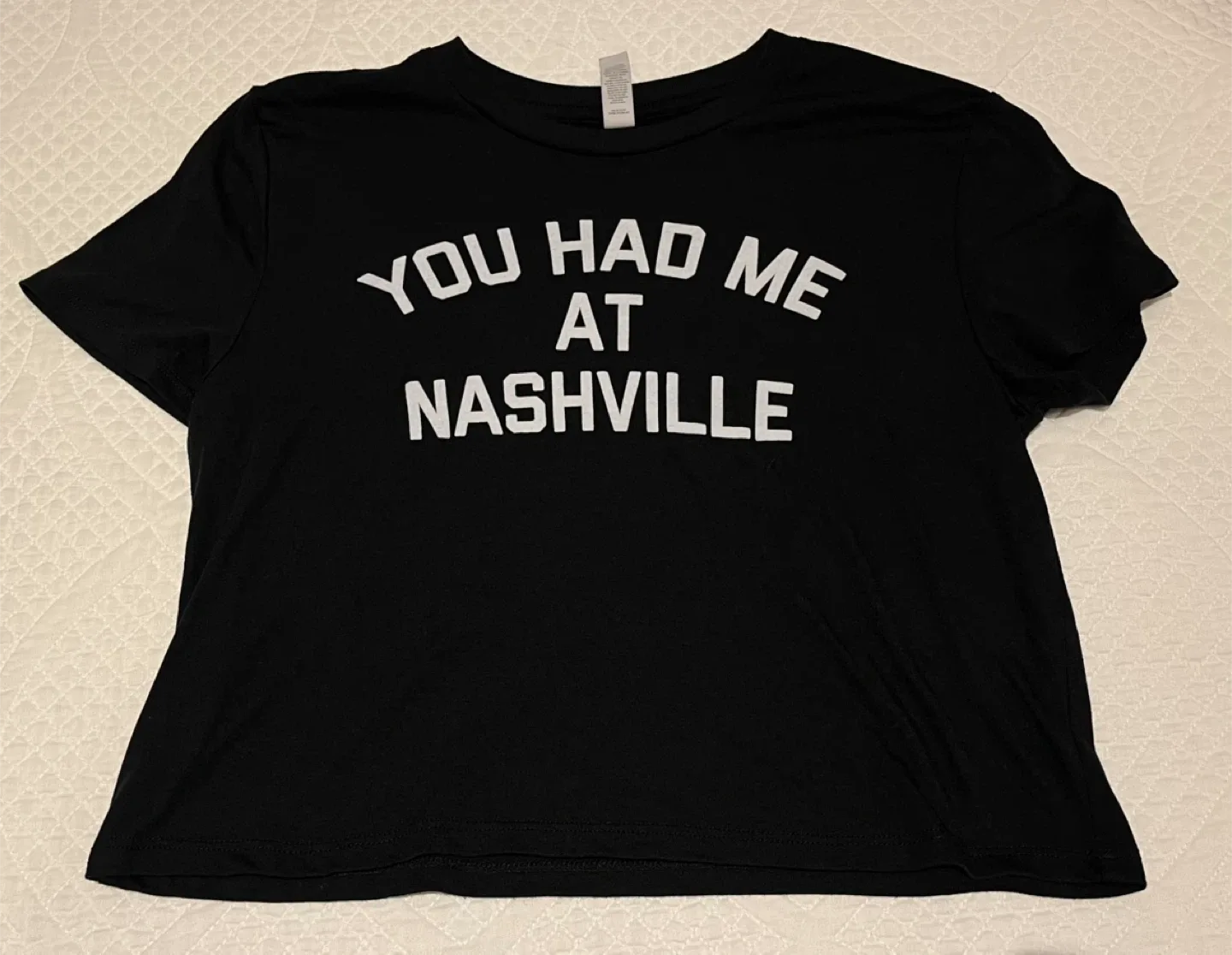 *New* Authentic Nashville Crop Top