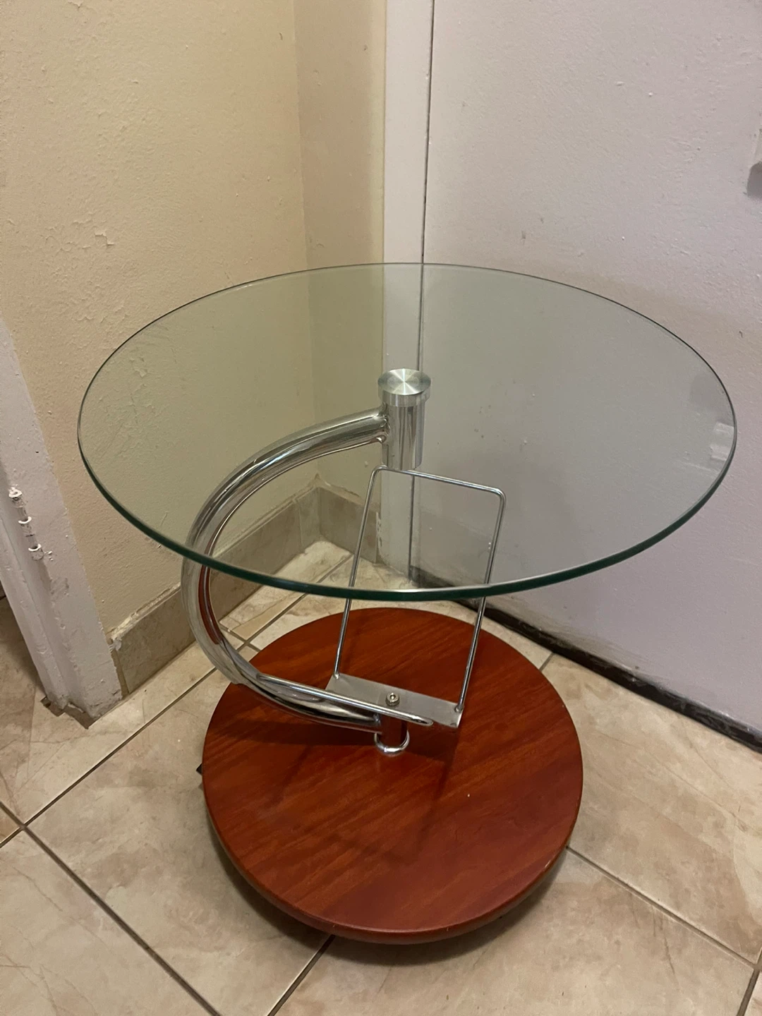 Glass Top Accent Table - photo 5