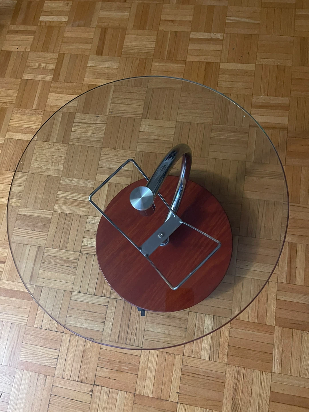 Glass Top Accent Table - photo 2