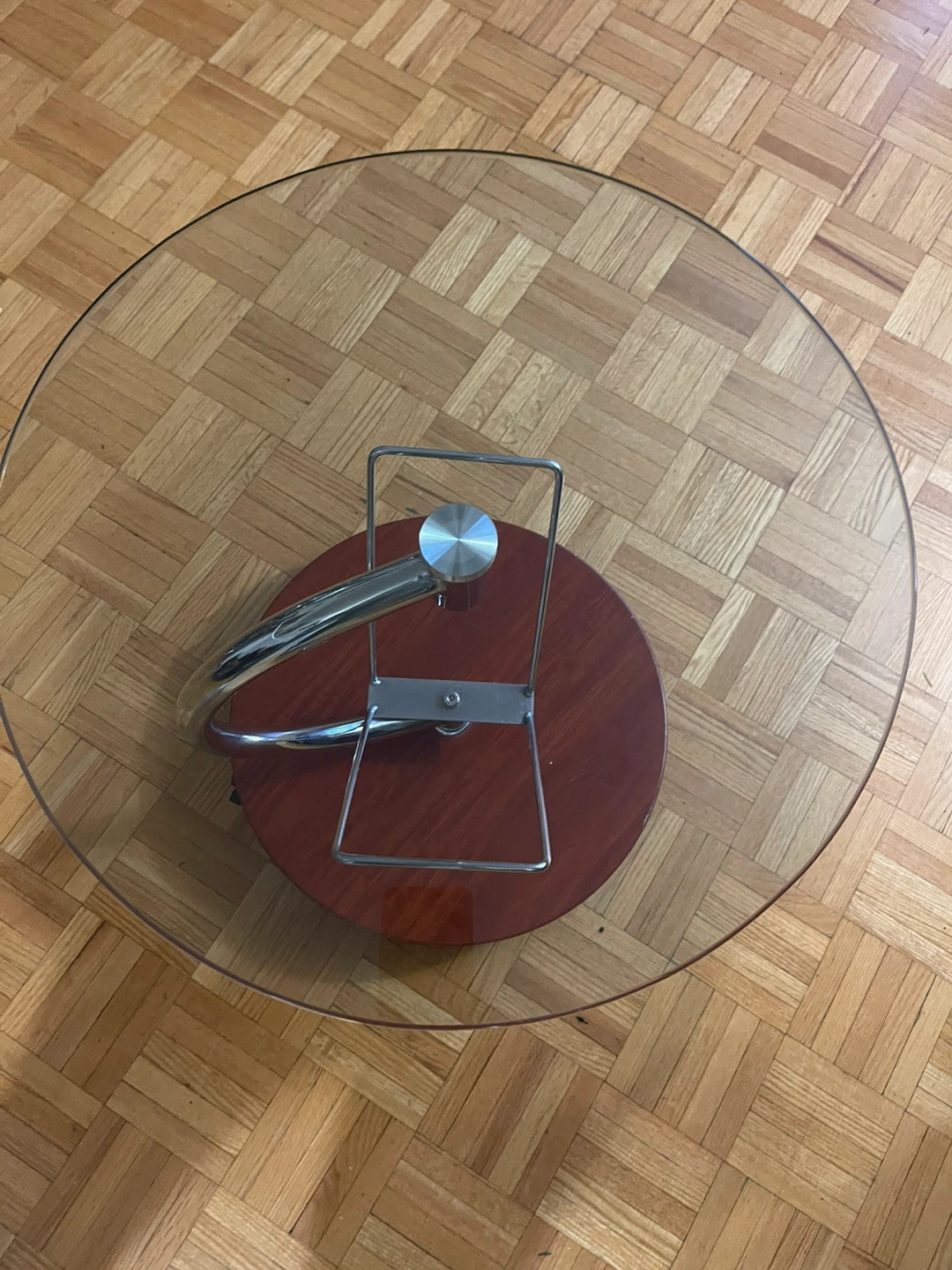 Glass Top Accent Table - photo 4