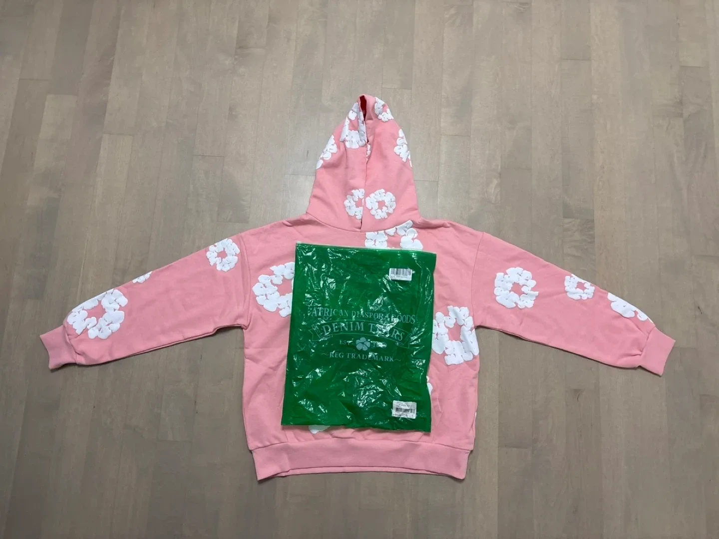 Pink Denim Tears Hoodie image indicator(3)