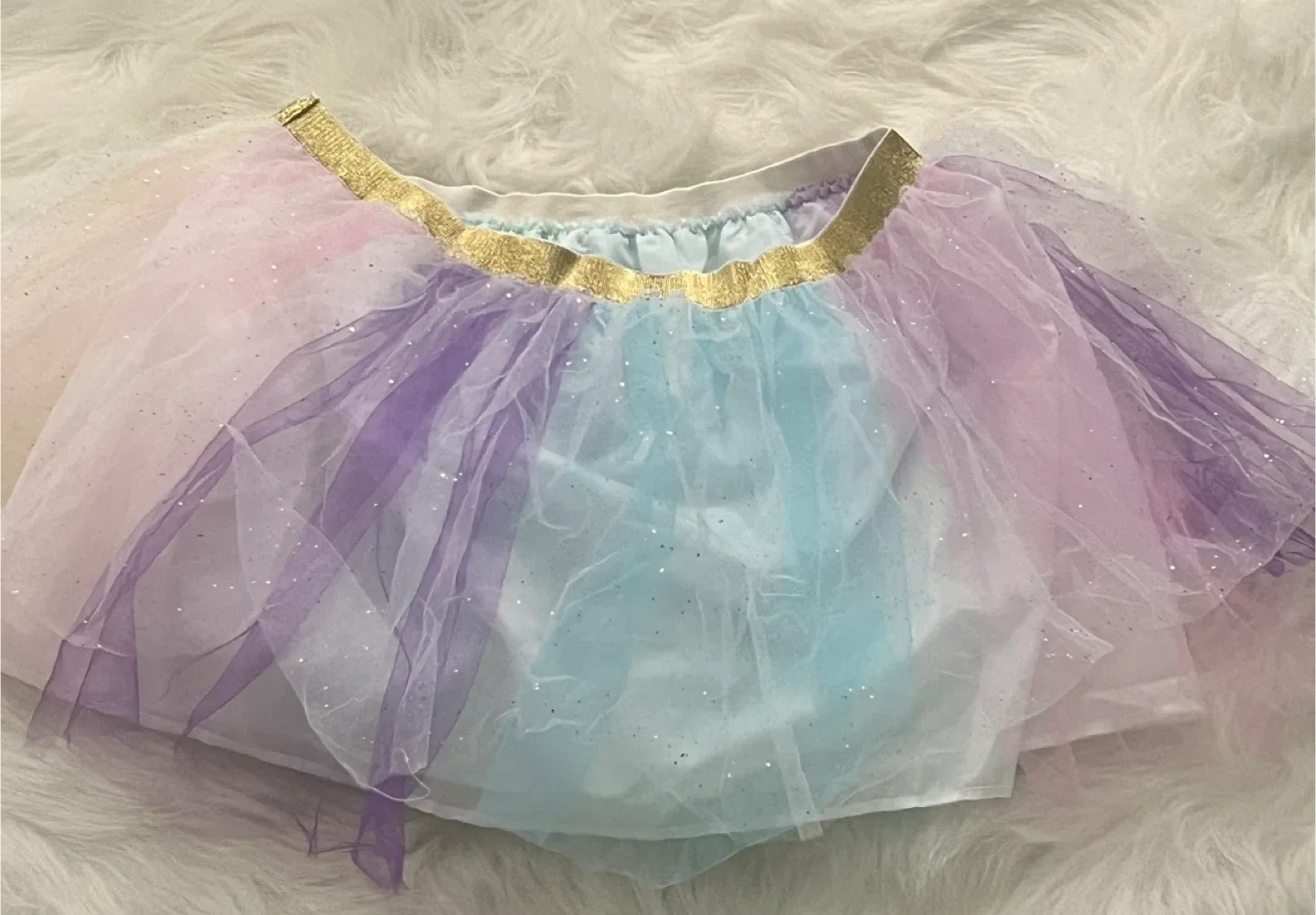 Tulle Skirt - Pastel Rainbow