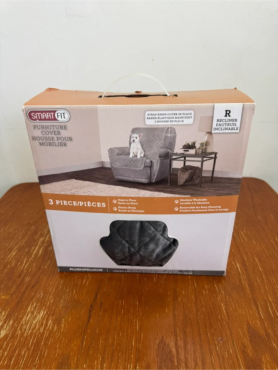 Smart Fit Recliner 3-Piece Cover