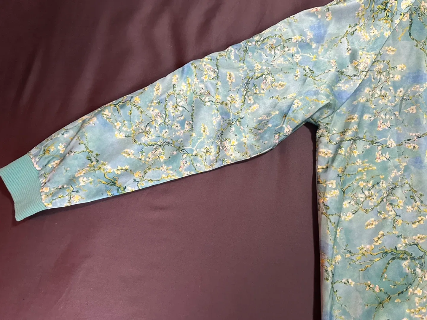 Van Gogh Almond Blossom Bomber Jacket - Size M image indicator(8)