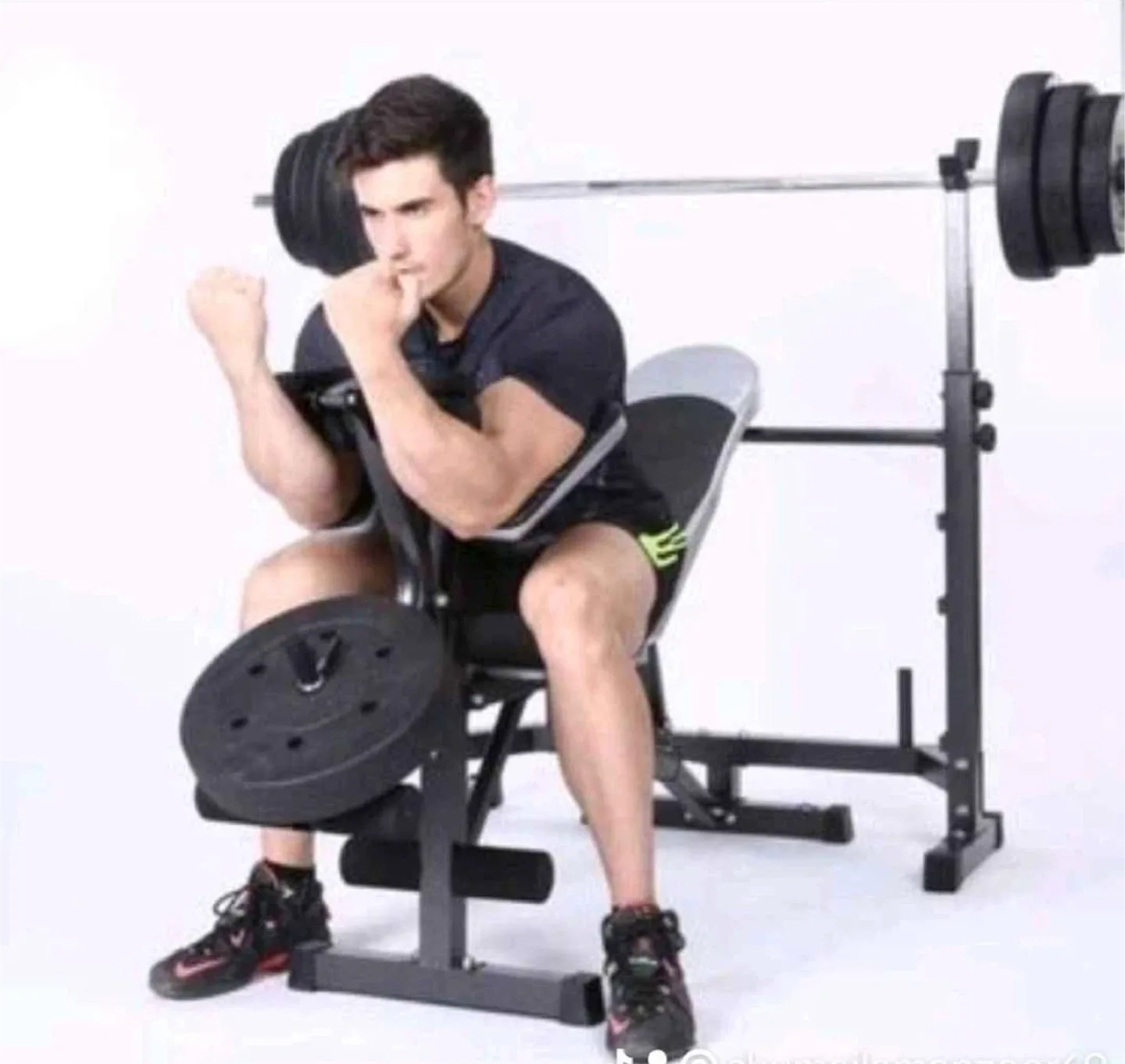 Multifunctional Split Weight Bench Gym Workout Machine image indicator(3)