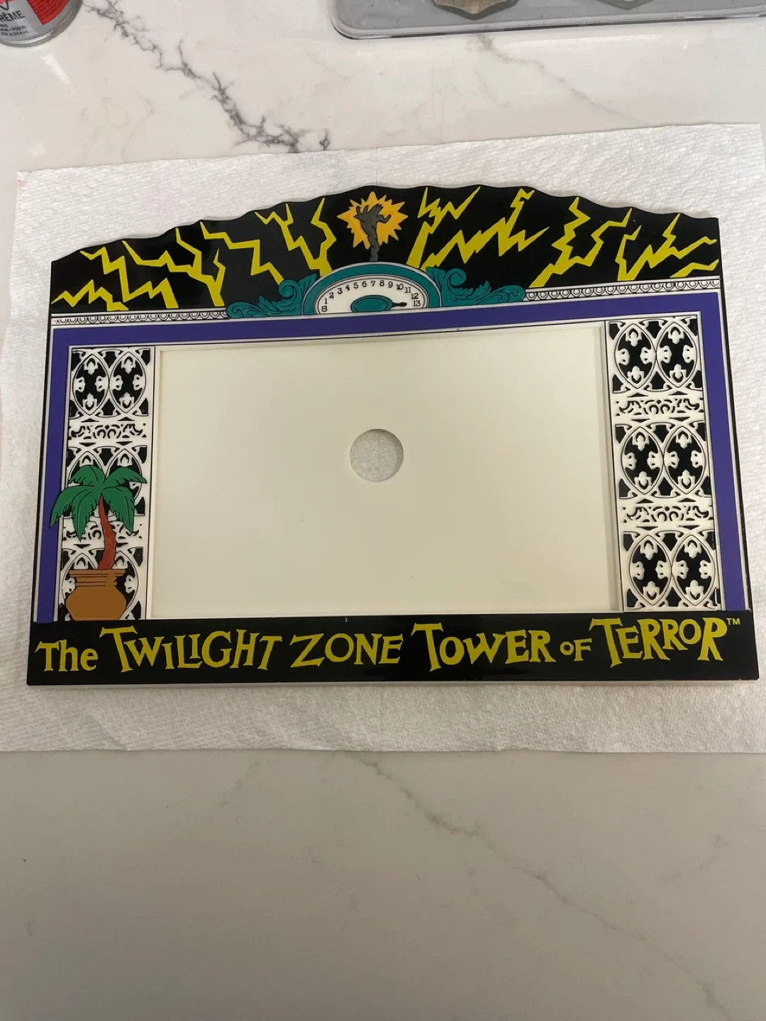 Disney Twilight Zone Tower of Terror Photo Frame