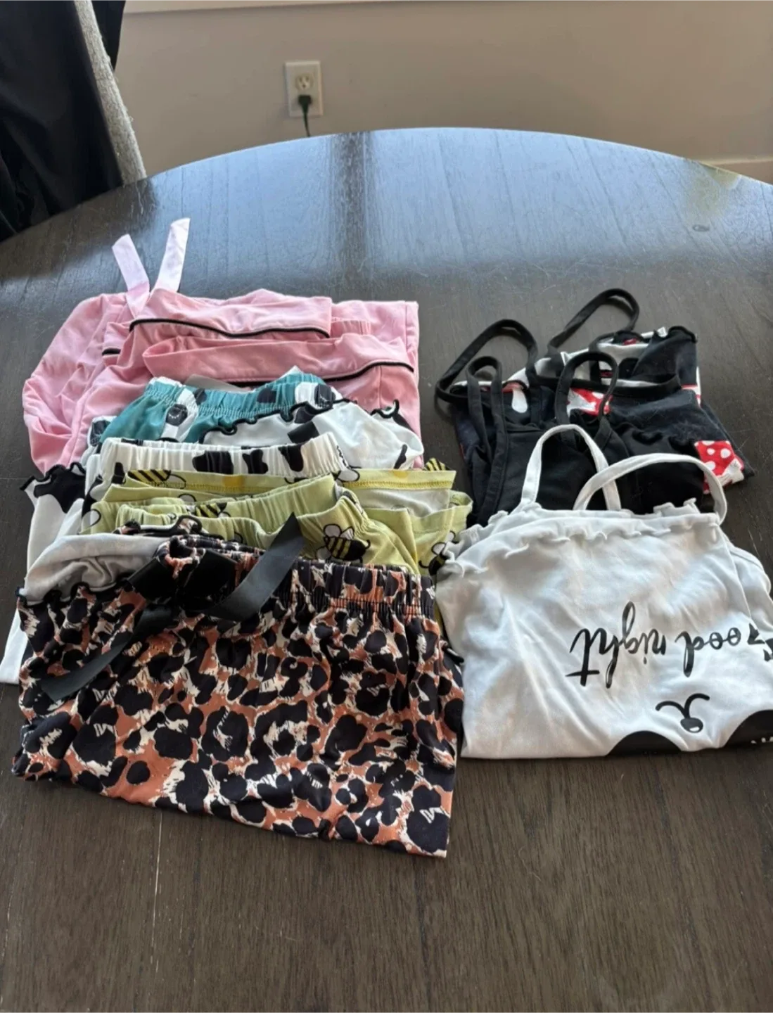 FREE Assorted Pajama Shorts/tops