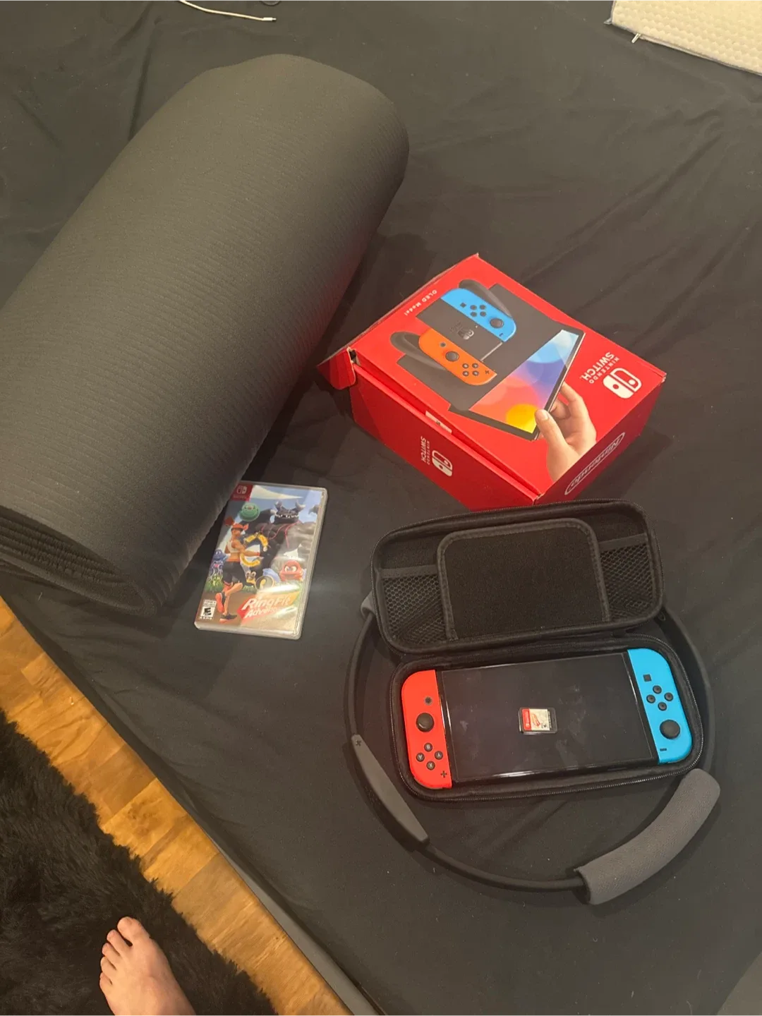 Nintendo Switch OLED + Ring Fit Adventure
