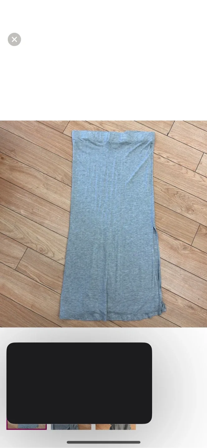 Guess Grey maxi Skirt - Size XL