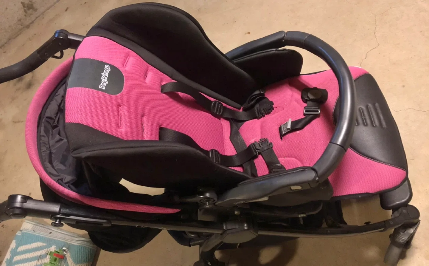 Peg Perego Pink Stroller