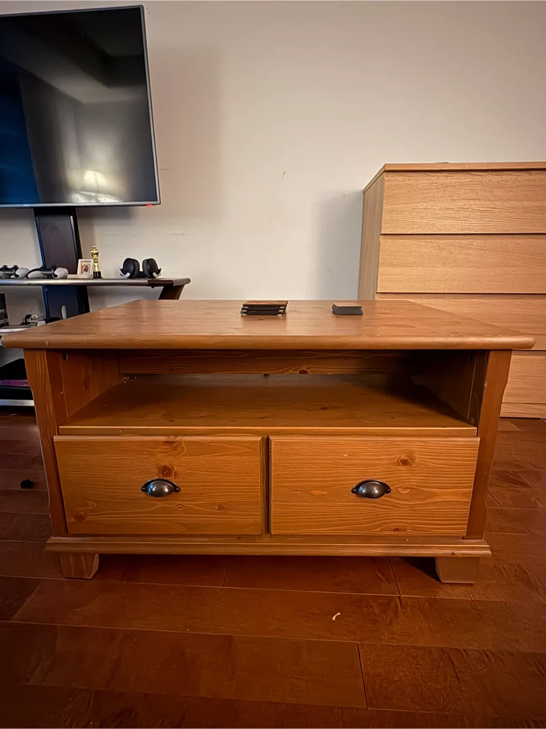Wooden TV Stand/ Coffee Table with Storage