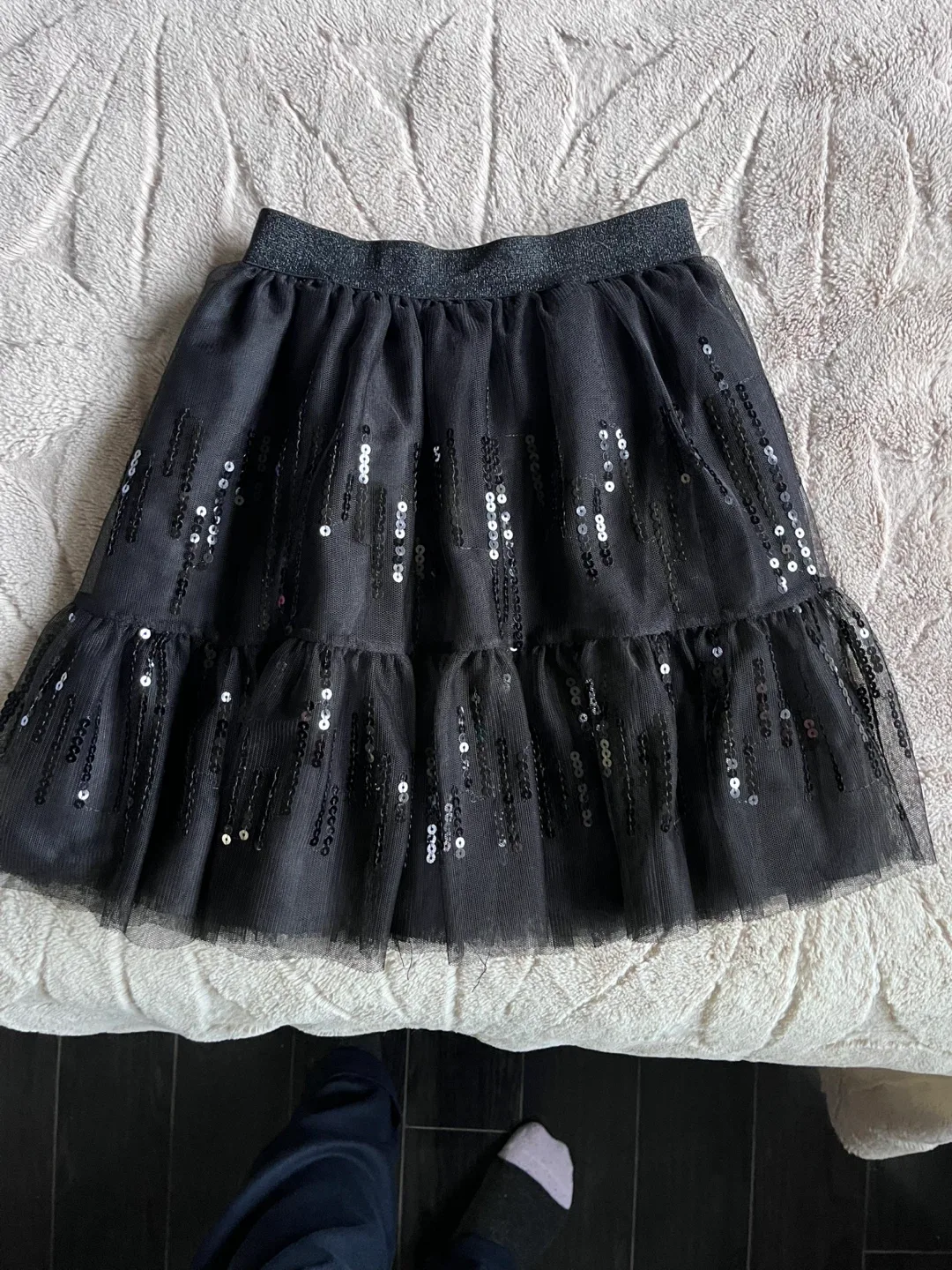 George Black Skirt - Size M (7-8)