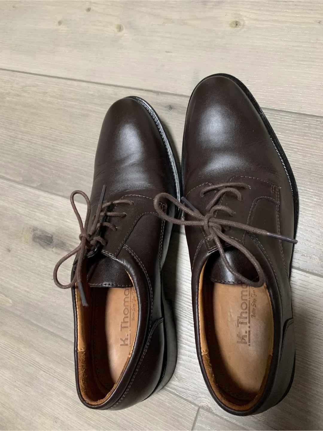 Men’s formal dress shoes, Lace ups size 41 / US 8