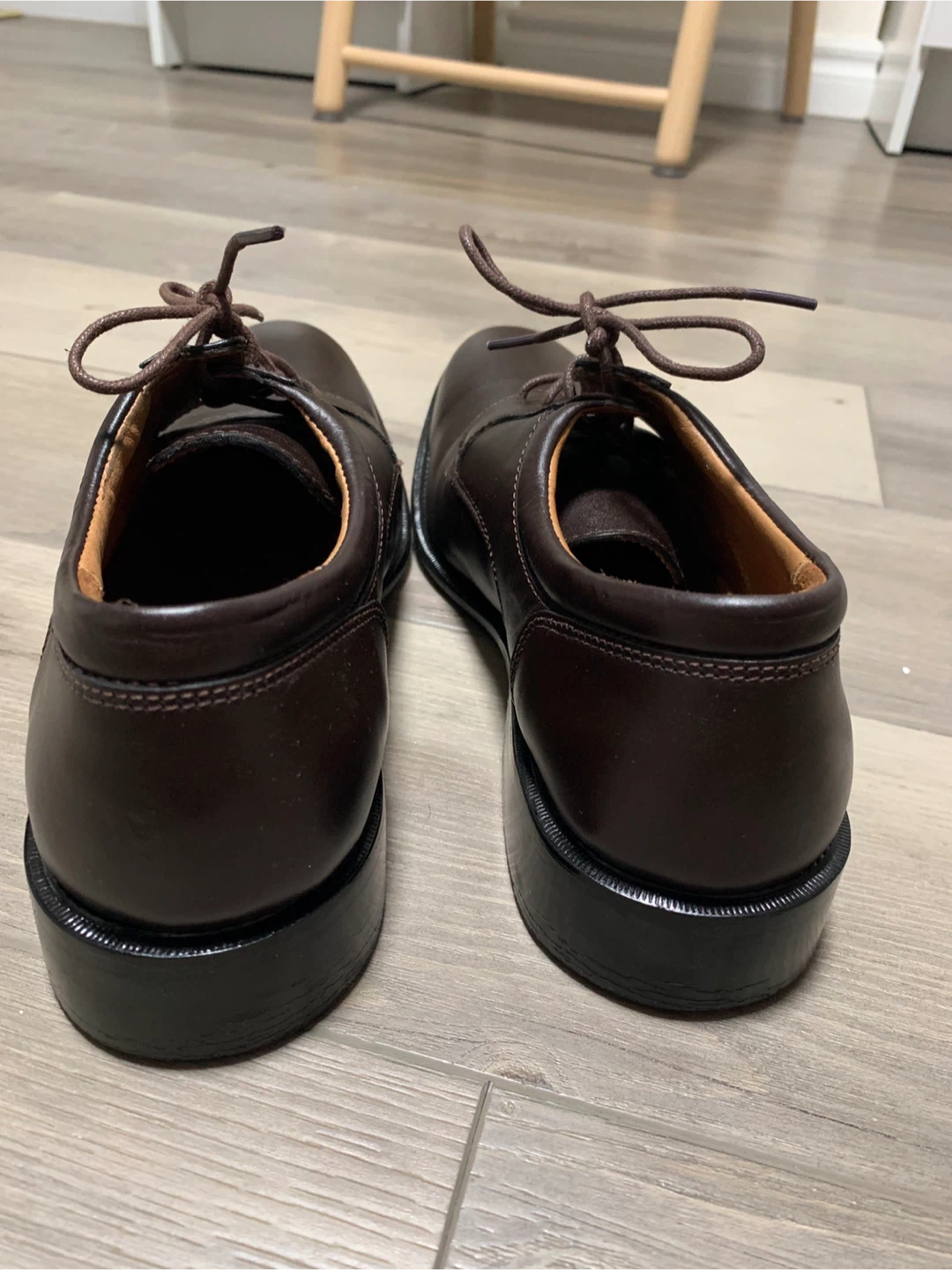 Men’s formal dress shoes, Lace ups size 41 / US 8 - photo 2