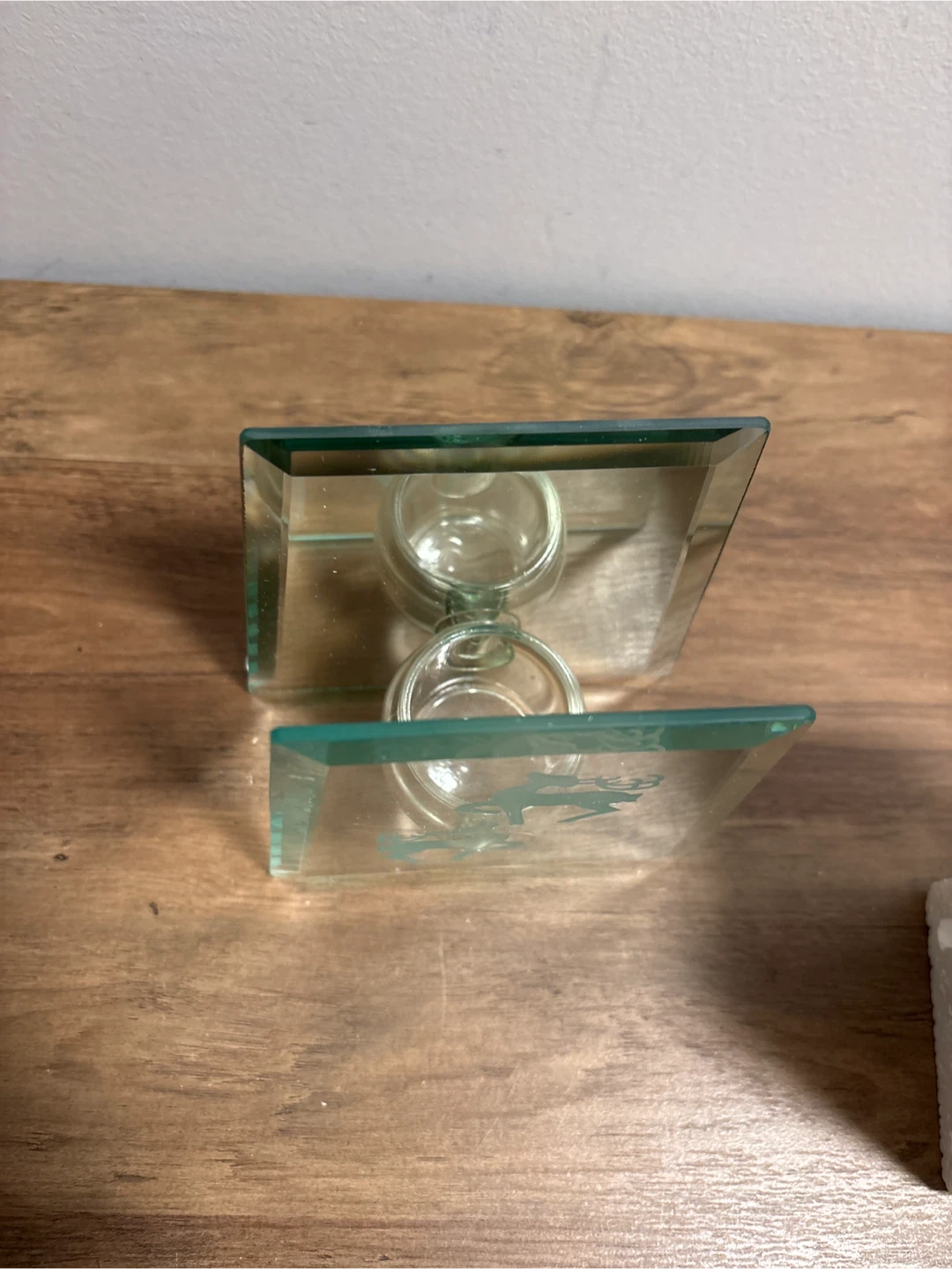 New Glass Mirror Candle Holder - photo 5