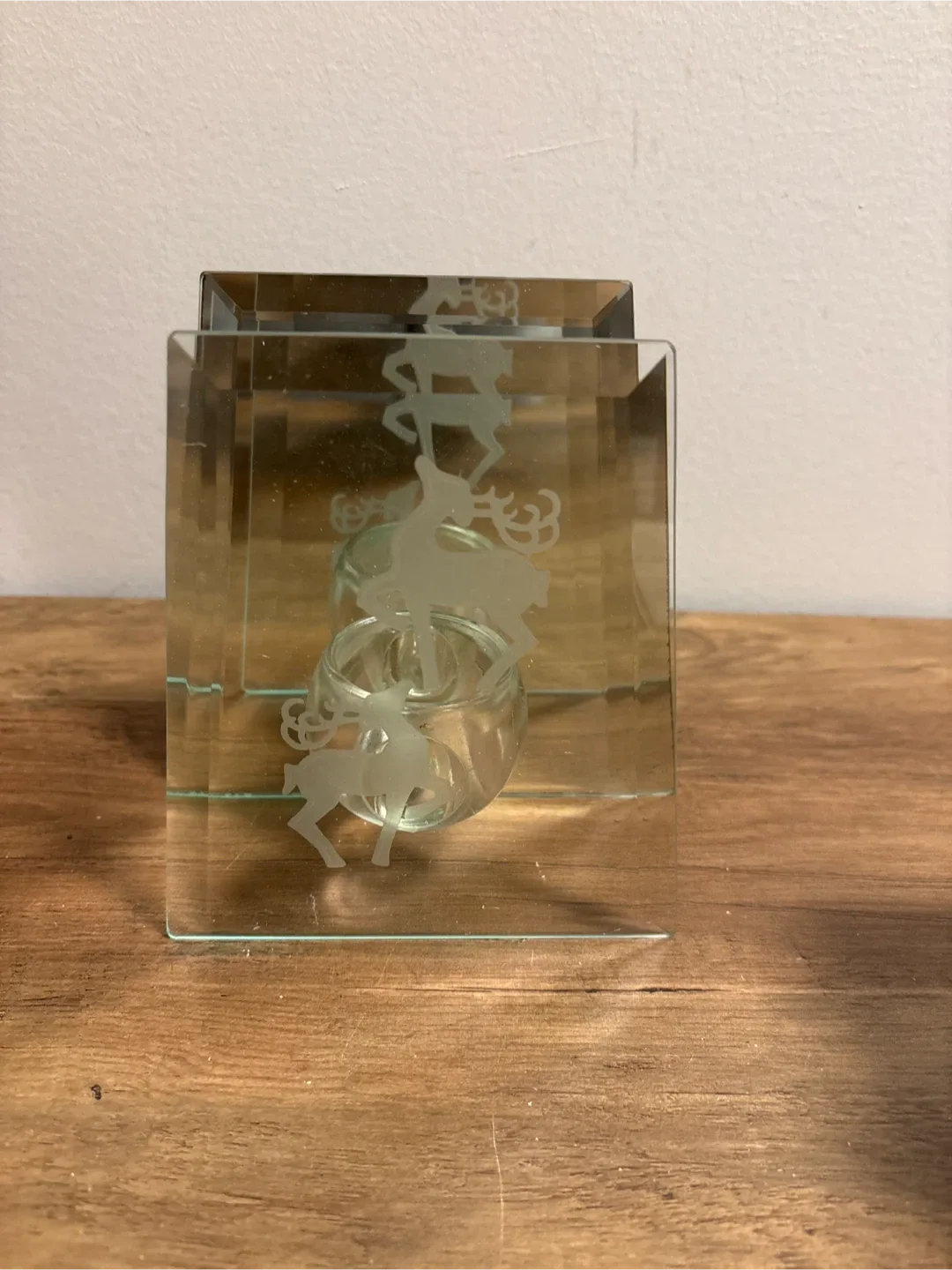 New Glass Mirror Candle Holder image indicator(6)