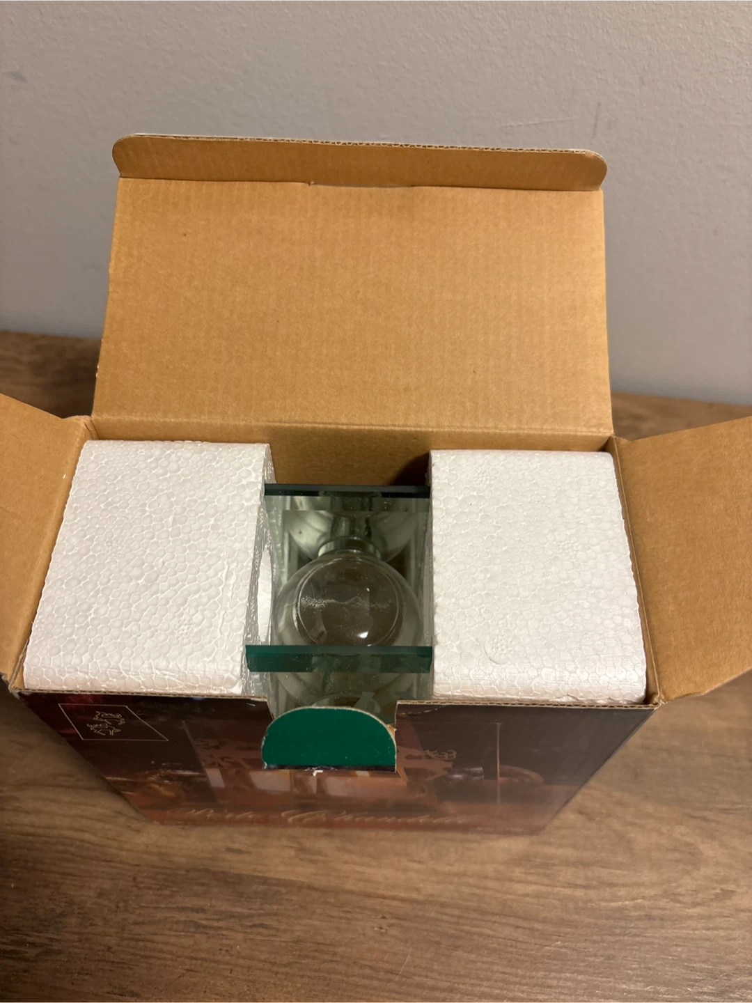 New Glass Mirror Candle Holder - photo 3