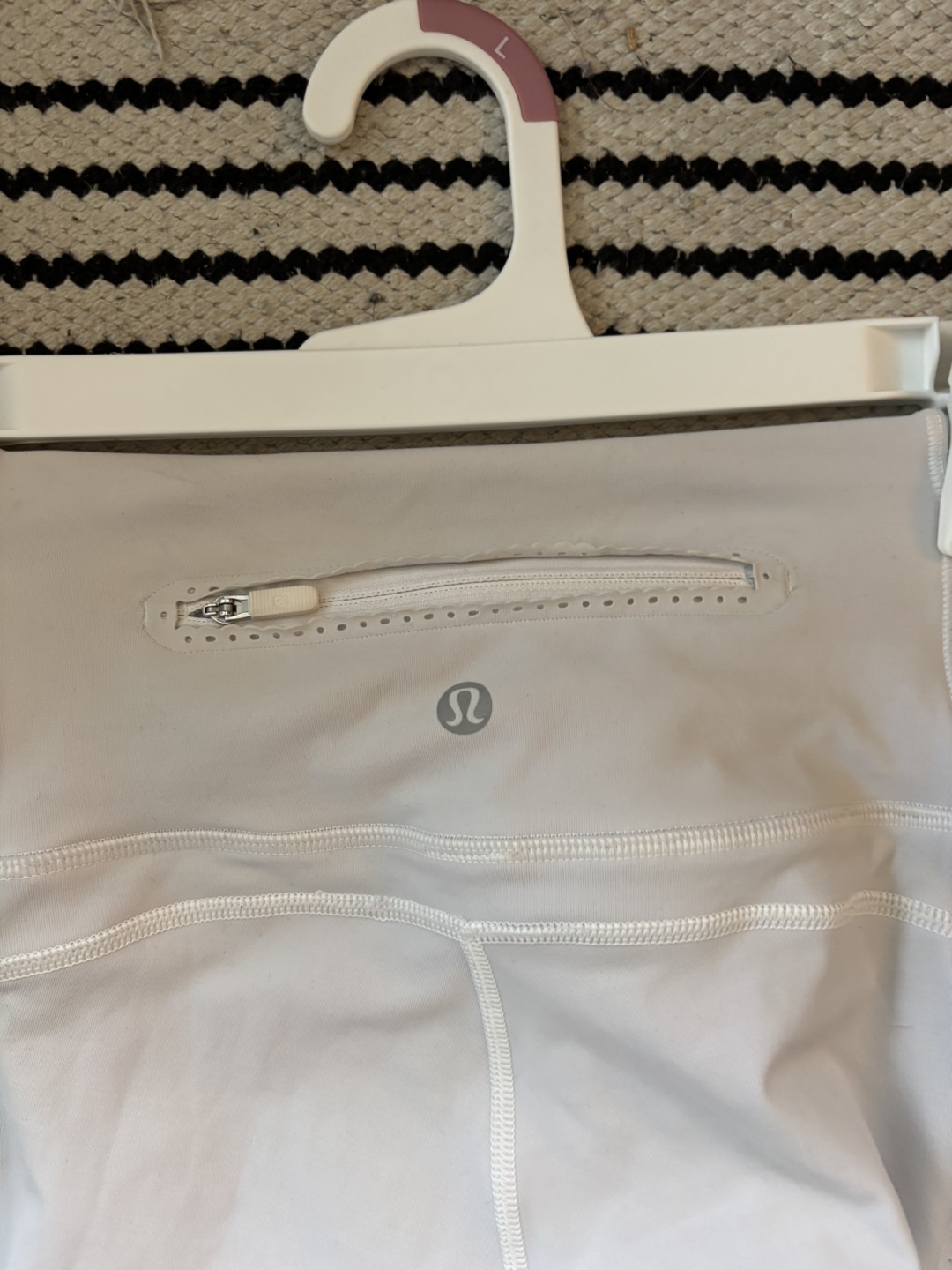 Lululemon White Leggings Size 4