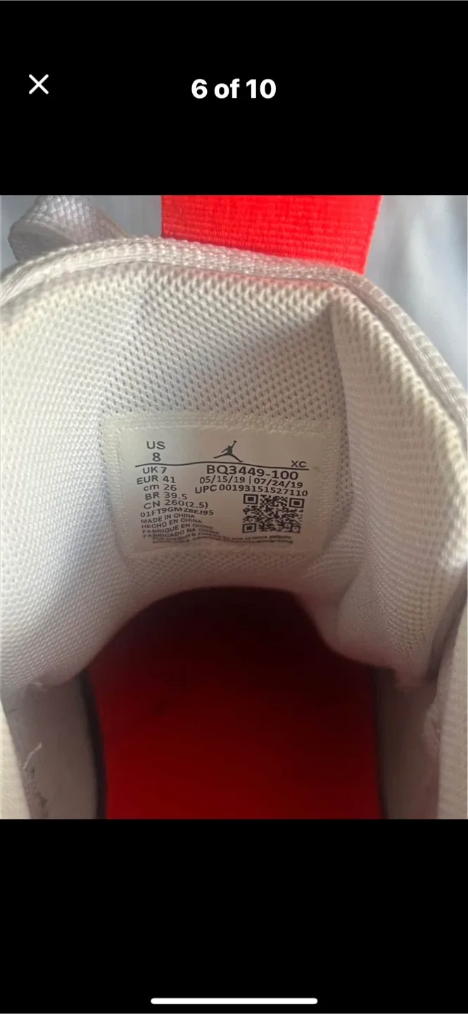 Jordan Flight 23  Sneakers Men’s size 8 image indicator(6)