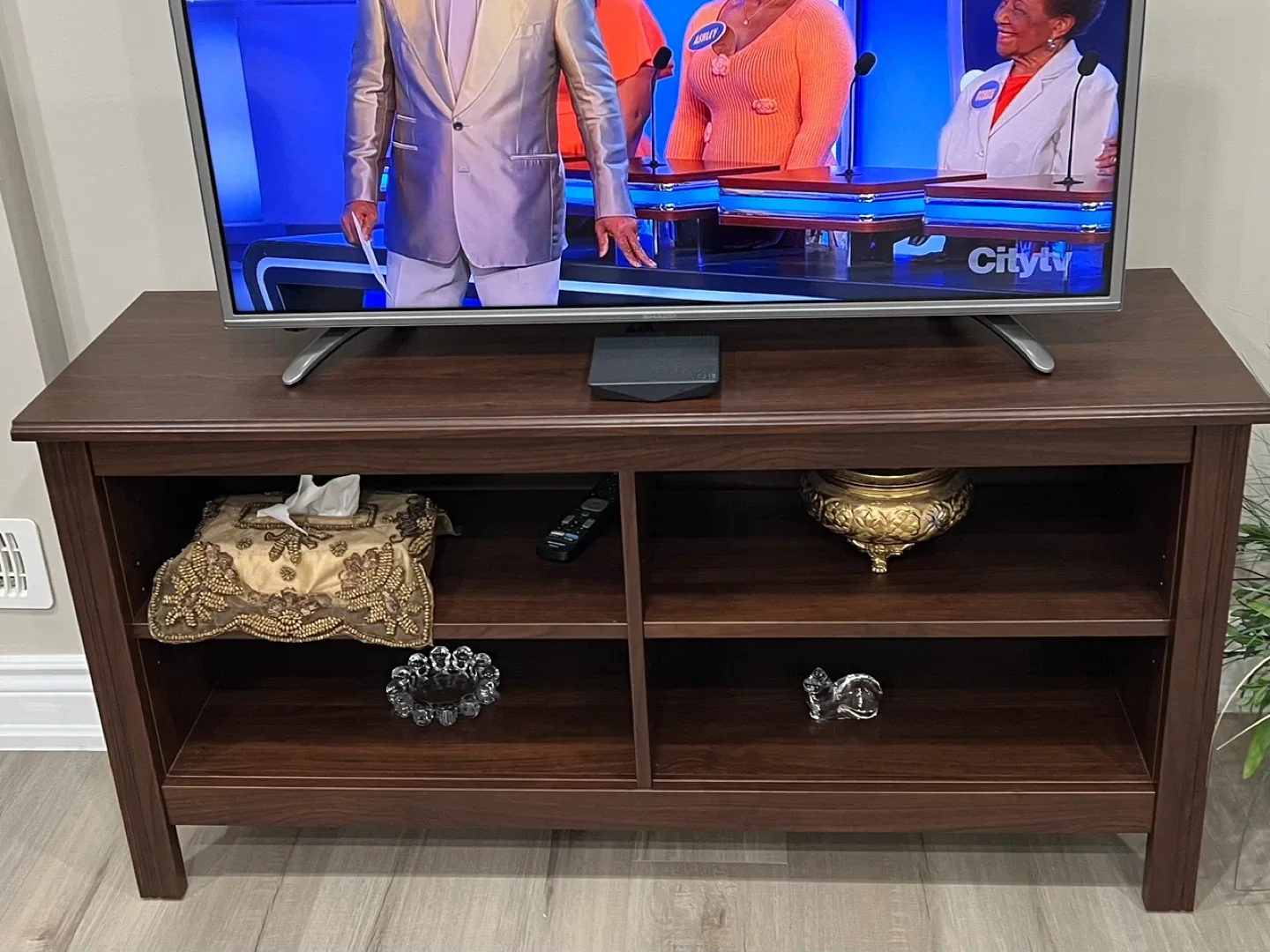 Dark Brown TV Stand