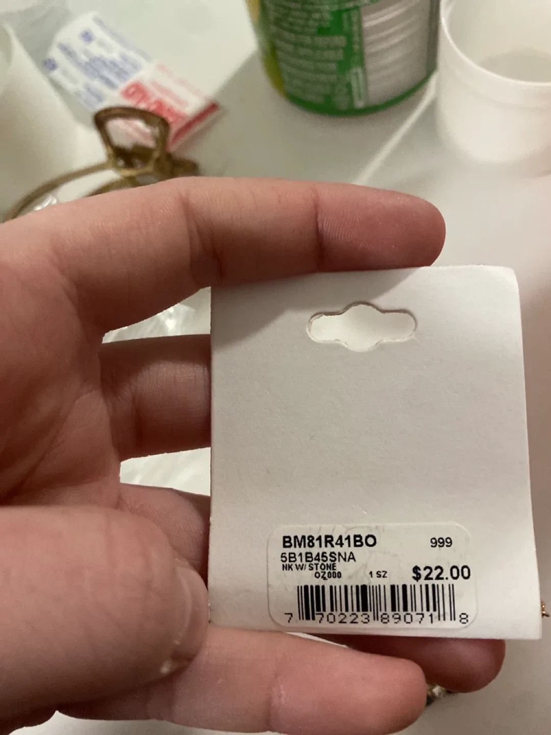 Alia Gold Tone Floral Pendant Necklace