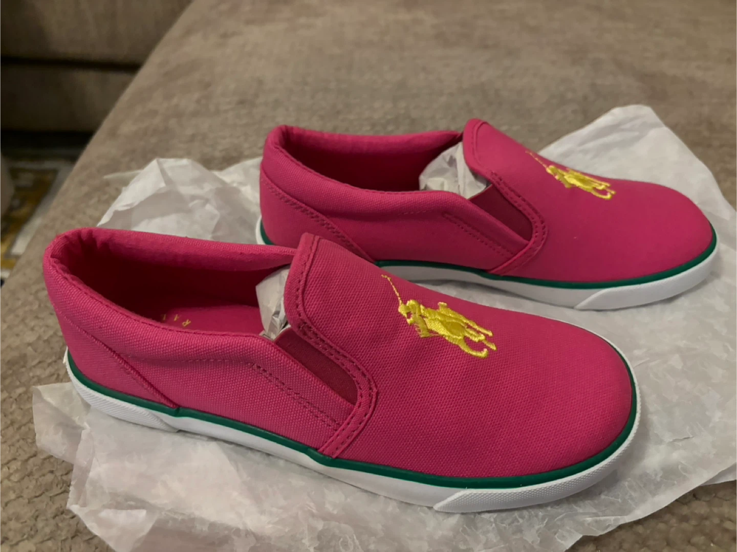 Ralph Lauren Pink Slip-On Shoes - photo 2