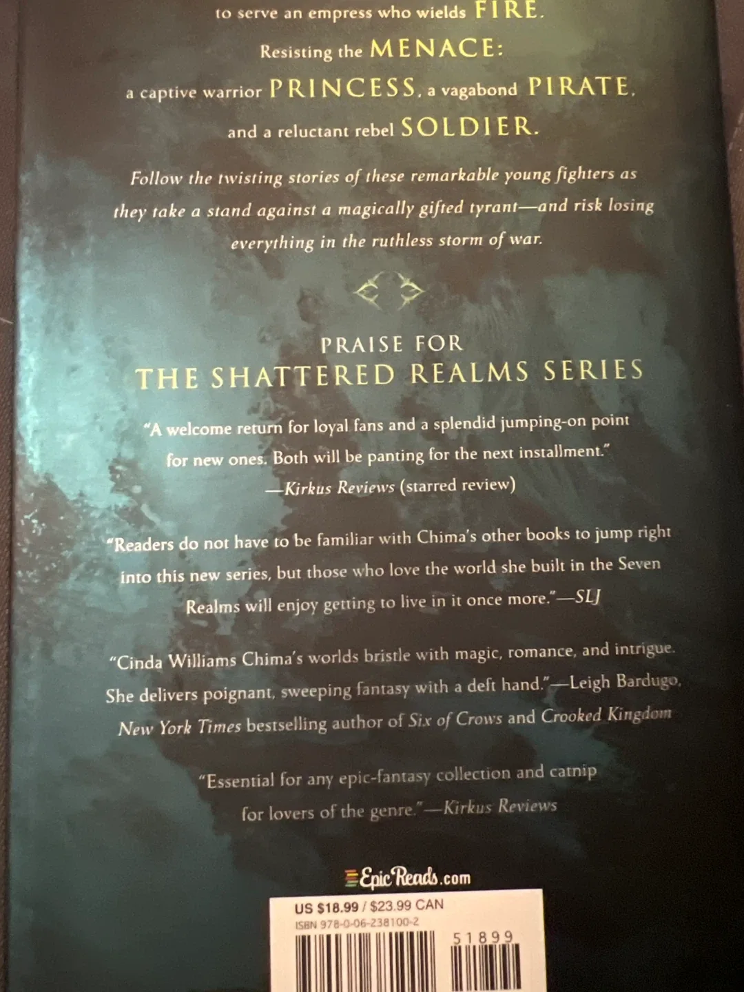 Stormcaster: A Shattered Realms Novel by Cinda Williams Chima image indicator(6)