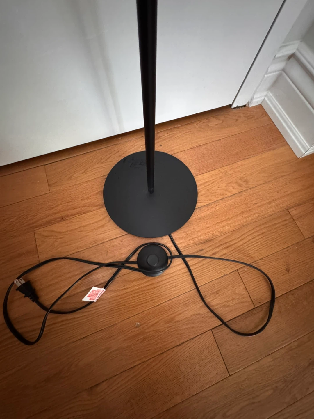 Black Floor Lamp with Nanoleaf Bulb - photo 4