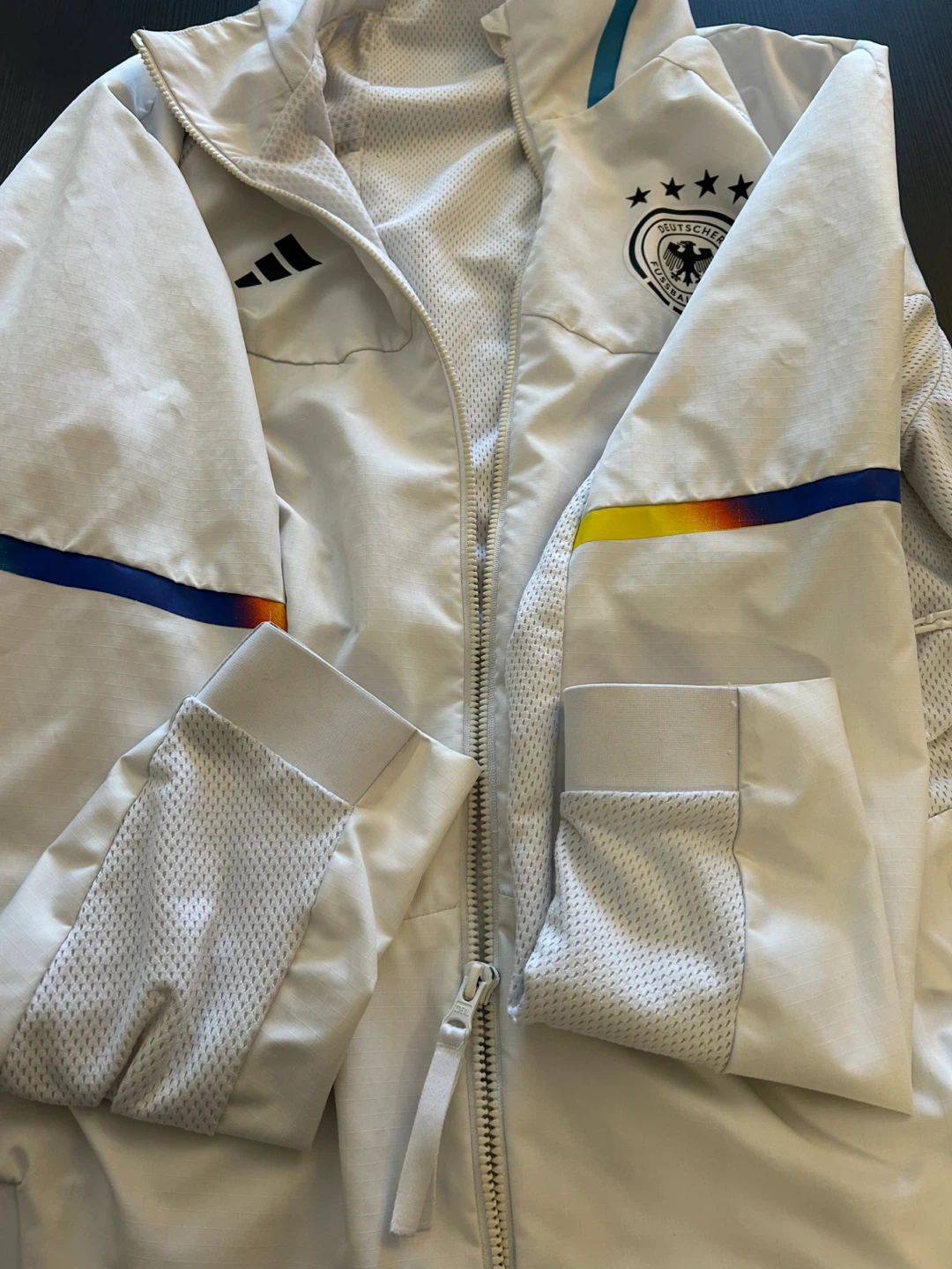 Adidas Germany Jacket White Size L - photo 5