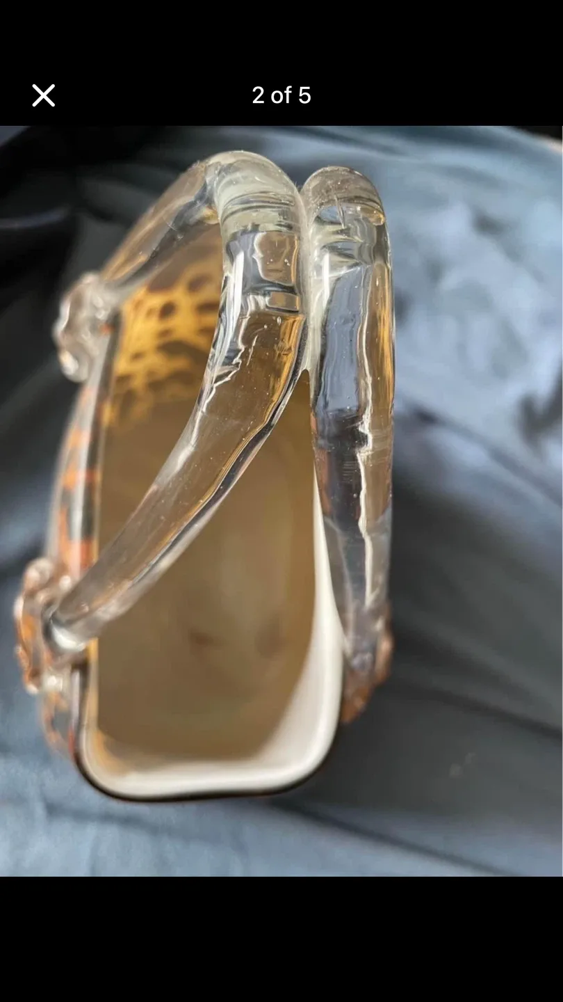 Leopard Print Glass Purse Vase image indicator(2)