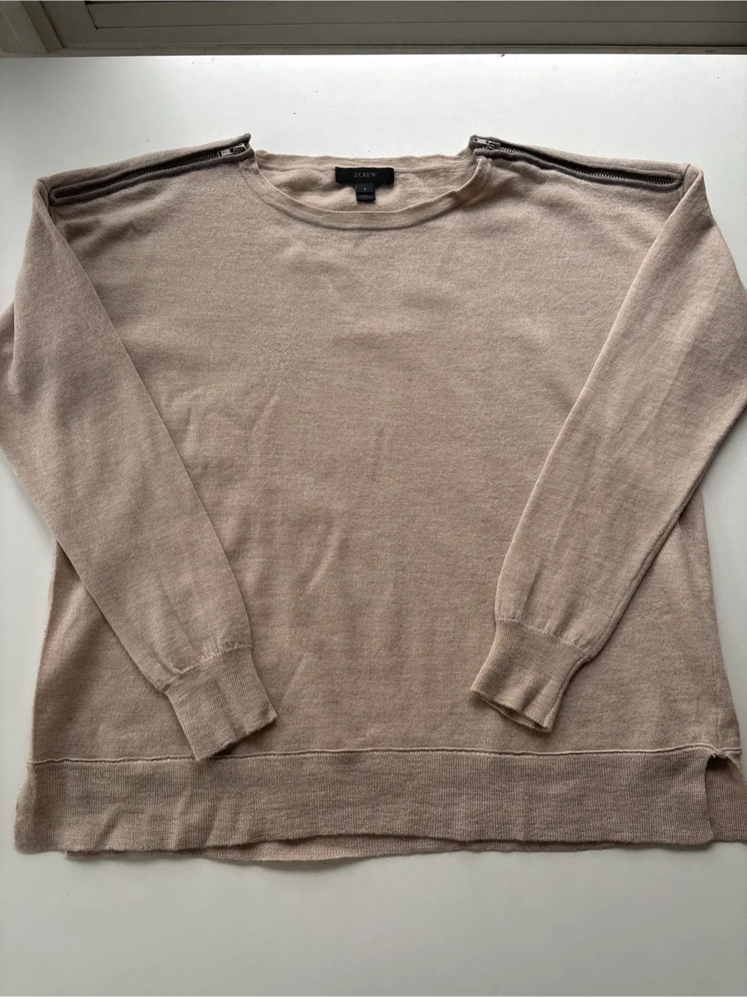 J.Crew Beige Sweater, Size Small wool