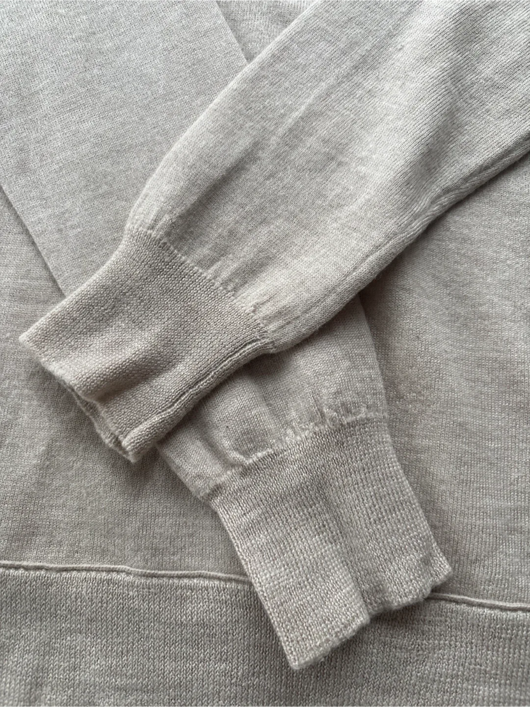 J.Crew Beige Sweater, Size Small wool image indicator(3)