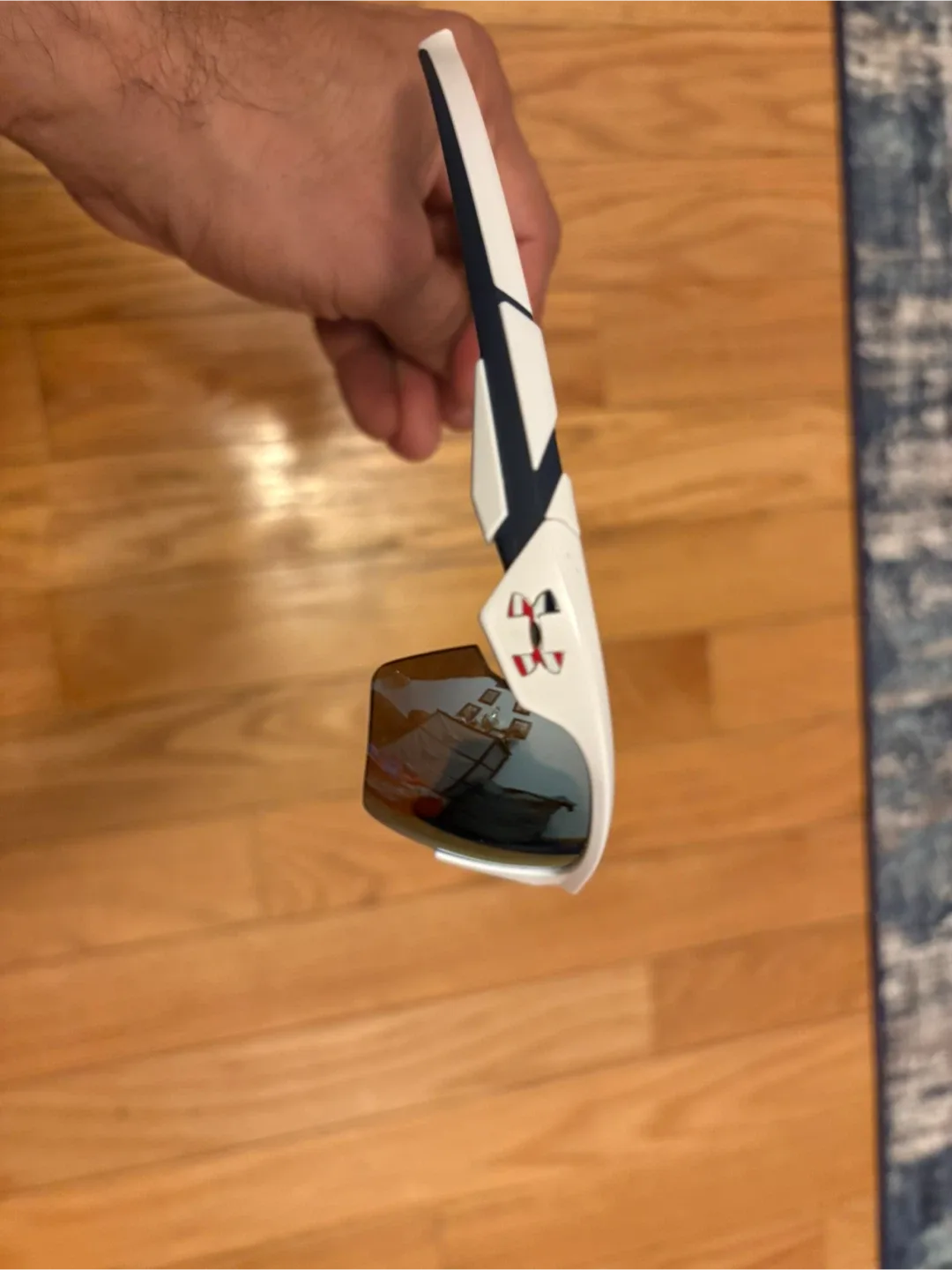 Under Armour Sunglasses White and Blue