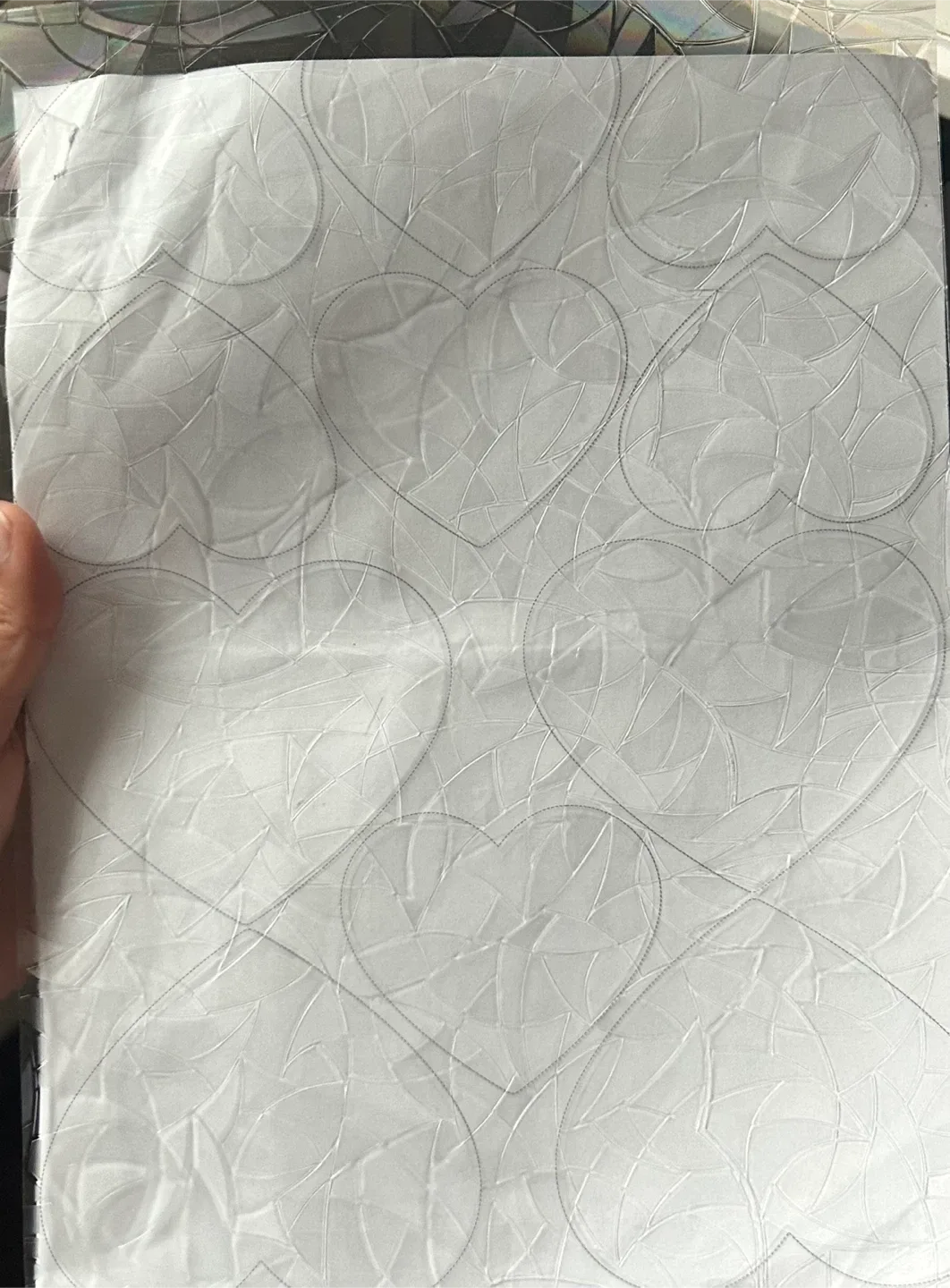 Heart Window Clings - Anti-Collision Decals image indicator(2)