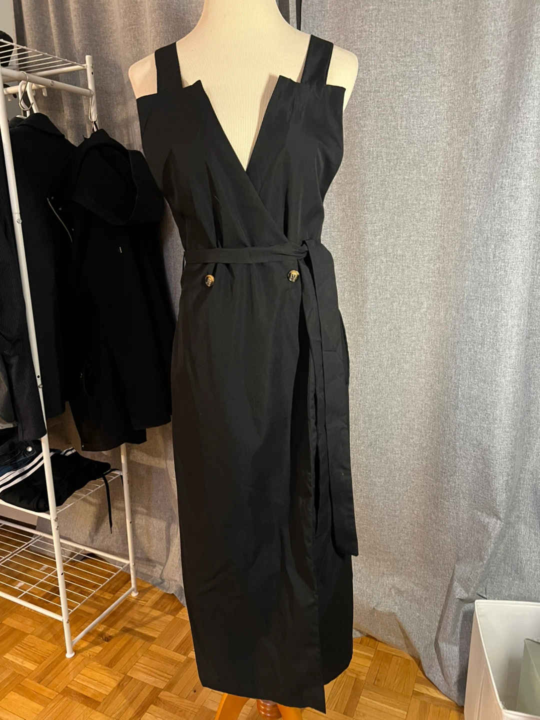 Black Wrap Dress