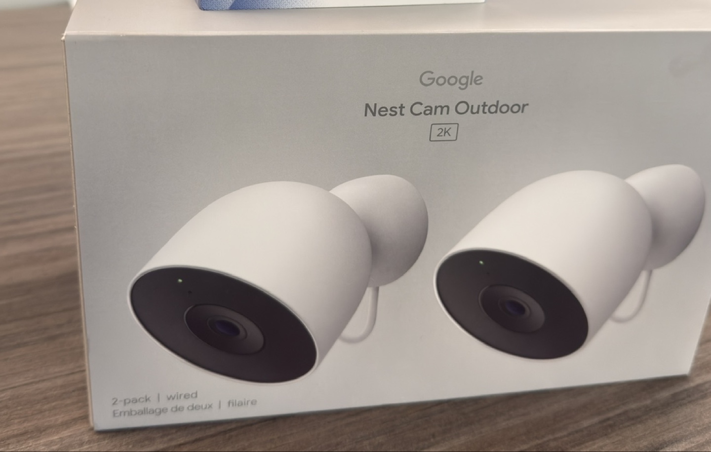 NEW Google Nest Cam 2nd Gen Wired Camera pack 2