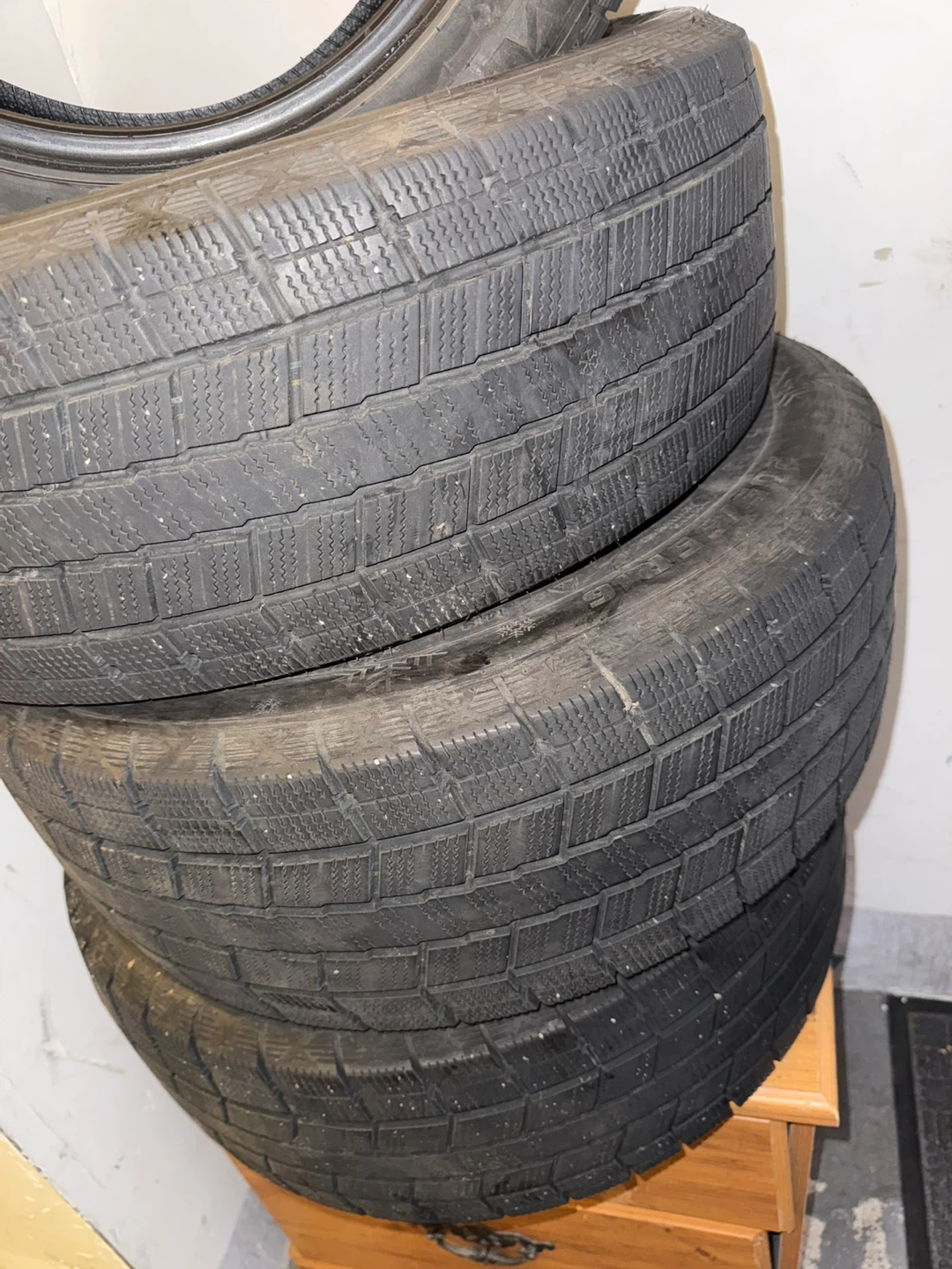 Set of 4 Used Winter Tires - 205/55R16 - photo 3